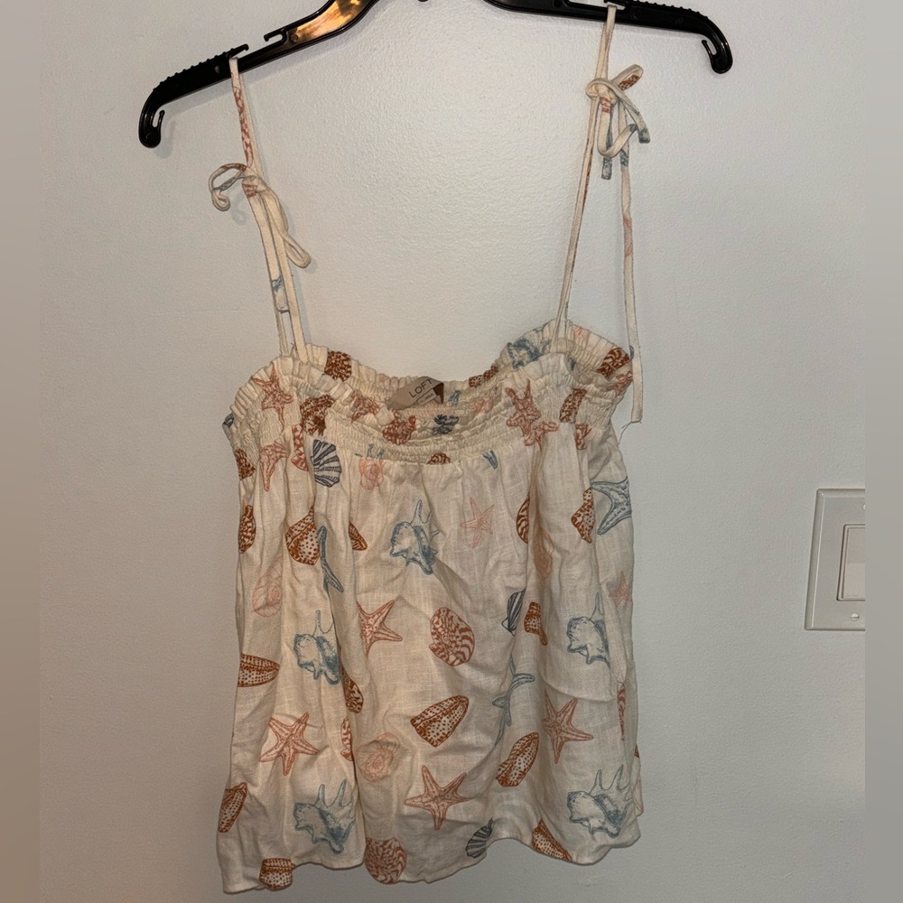 Sea pattern top LOFT